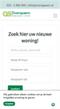 Mobile Screenshot of overspaern.nl
