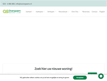 Tablet Screenshot of overspaern.nl
